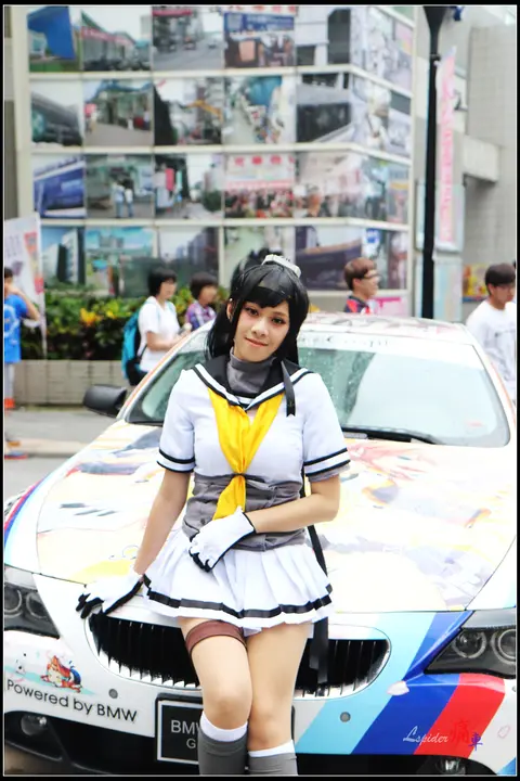 Kantai Collection itasha head and Akane at Syntrend Creative Park 20160717a