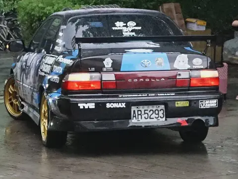 Kanata Amane itasha AR-5293 end leaving NTU Sports Center 20240811
