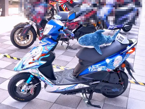 Gawr Gura itansha left side 20221002b
