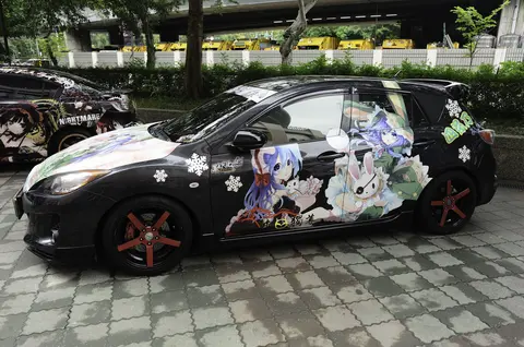 Yoshino's itasha, Date A Live 20181208f