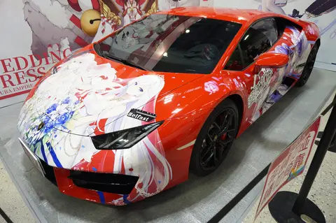 Lamborghini Huracán itasha of Azur Lane left 20200822a