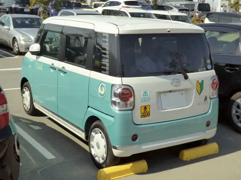 Daiahtsu MOVE Canbus G"Make-up Limited SA III"HATSUNE MIKU Limited Package (5BA-LA800S-GBVF) rear