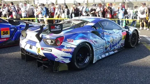 2022 PACIFIC hololive NAC Ferrari rear