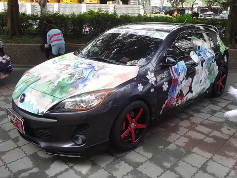 Yoshino's itasha, Date A Live 20181208b