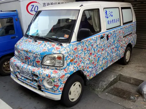 CMC Veryca Doraemon itasha AAN-5938 of Zhi Qin 20150725