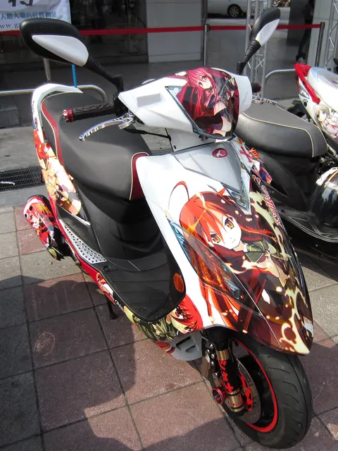 Kymco Shakugan-no-Shana itansha at Bahamut Market 20110903