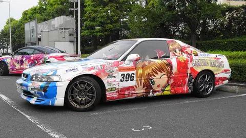 Sakura Kinomoto's Honda Legend itasha 20160501
