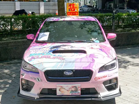 Sizuku and Kurumi itasha BLS-8530 head 20240811b