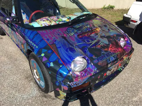 Itasha Autozam AZ-1 (1)