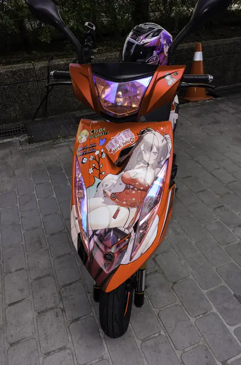 Beryl Vtype itansha head and Ai Hoshino helmet 20231209