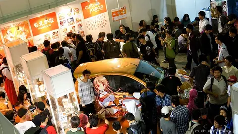 Culture Japan booth at Anime Festival Asia Indonesia 20120912