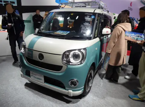 Osaka Auto Messe 2019 (176) - Daihatsu MOVE canbus HATSUNEMIKU Limited Package Beach Cruisin' ver