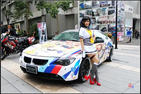 Kantai Collection itasha left side and Akane at Syntrend Creative Park 20160717a