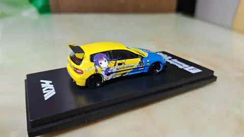 HKM 1-64 Honda Civic Rocket Bunny EG6 (4)