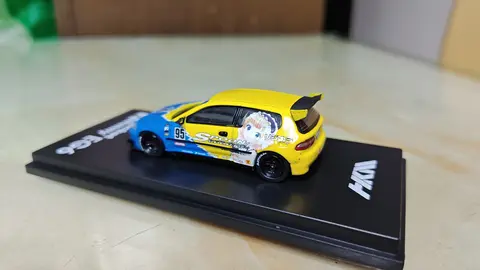 HKM 1-64 Honda Civic Rocket Bunny EG6 (2)