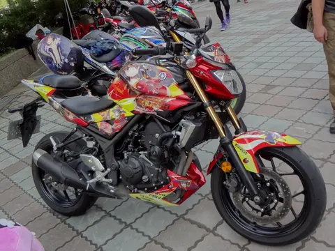 Yamaha itansha of Megumin, KonoSuba 20171210c