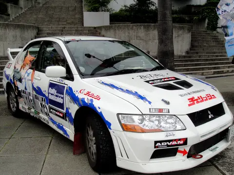 Strike Witches itasha side-front 20090726