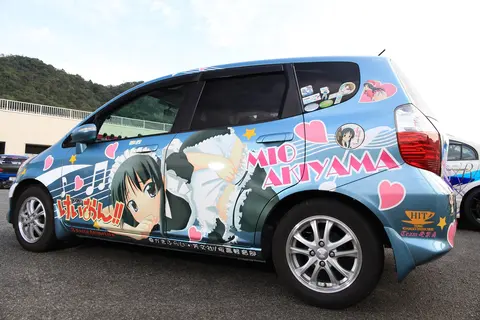 Mio Akiyama from K-On! itasha 20130914c