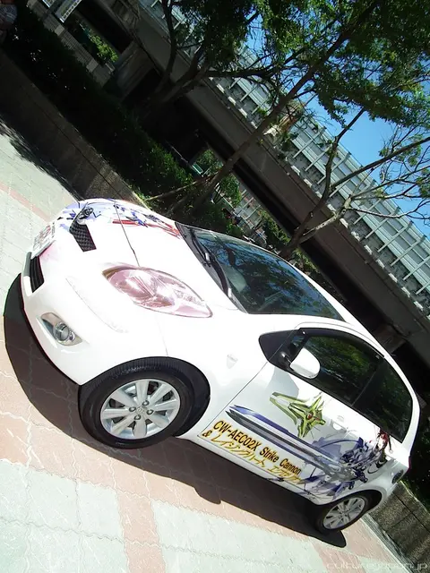 FF20 Magical Girl Lyrical Nanoha itasha 20120728 1