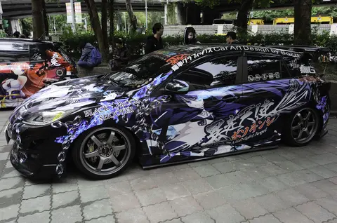 Black Rock Shooter's itasha 5672-YB left 20181208a