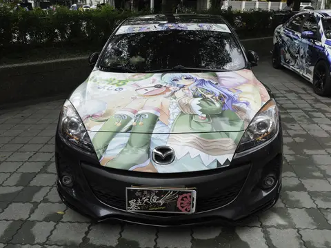 Yoshino's itasha, Date A Live 20181208e