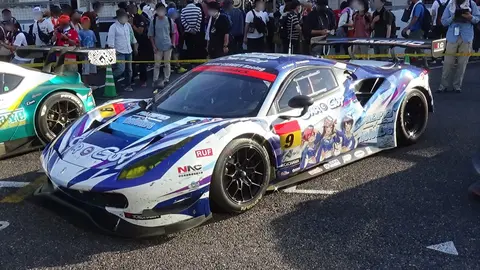 2022 PACIFIC hololive NAC Ferrari front